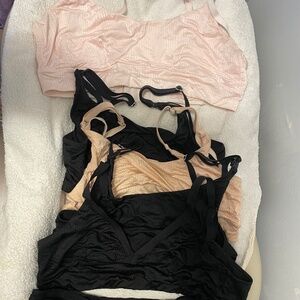 Lot of Bodily Nursing Bras (5) size small